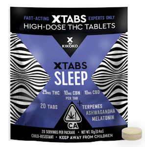 KIKOKO - XTabs (Sleep) - 20pk - 500mg (THC) 200mg (CBD) 200mg (CBN) - Kikoko