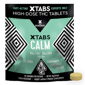 KIKOKO - XTabs (Calm) - 20pk - 400mg (THC) - Kikoko