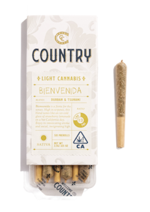 COUNTRY - 6pk - Bienvenida 1:3 CBD:THC - 3.5g (S) - Country