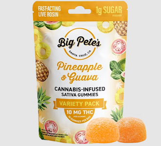 Big Pete's - Big Pete's - 100mg Gummies - Pineapple & Guava