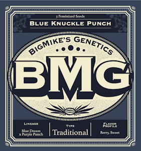 Weed Growers From Seed To Stone DBA Matawana - BMG: Blue Knuckle Punch Feminized Seeds (2)