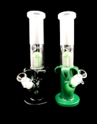 Glass - 13" Banana Peel Tree Perc Water Pipe