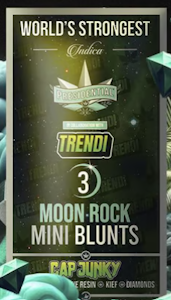 PRESIDENTIAL - [Presidential] Infused Moonrock Mini Blunt 3 Pack - 2.1g - Cap Junky (H)