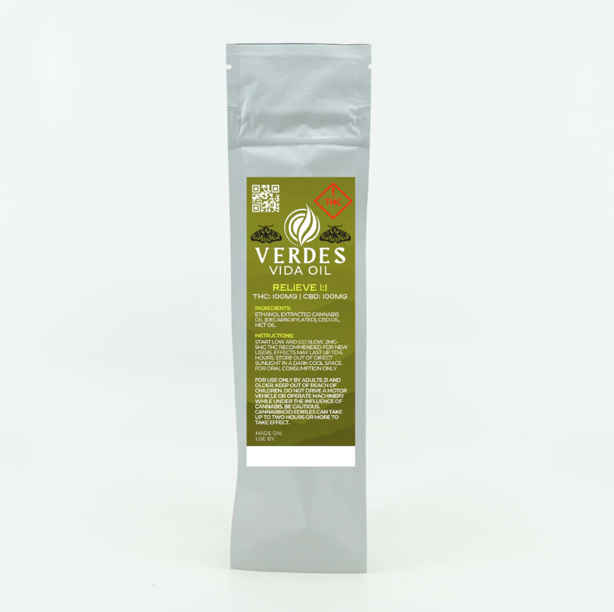 Verdes Cannabis - Verde Cannabis - Vida Oil 1:1 THC:CBD Main Image