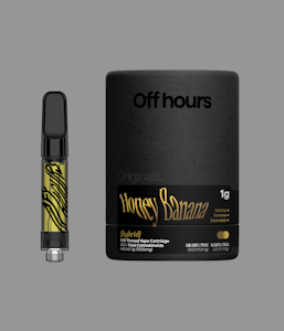 OFF HOURS - Honey Banana - 1g 510 Vape