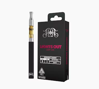 HEAVY HITTERS - Heavy Hitters | Midnight Cherry 3:1 | Lights Out | THC:CBN | Cartridge | 1g