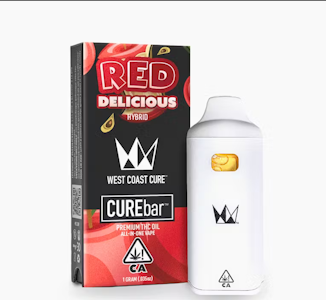WEST COAST CURE - West Coast Cure - Red Delicious - 1g CUREbar Disposable