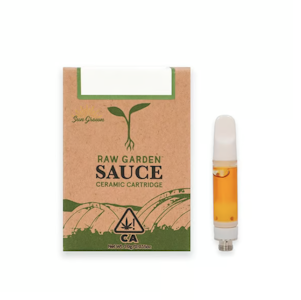 RAW GARDEN - Raw Garden | PB Souffle | Live Resin Sauce Cartridge | 1g