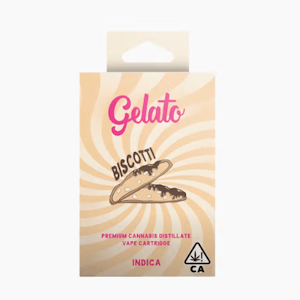 GELATO - Gelato - Flavor - Biscotti - Vape Cart - 1.0g