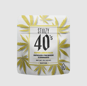 STIIIZY - STIIIZY - 40's Infused Flower - Super Lemon Haze - 7g