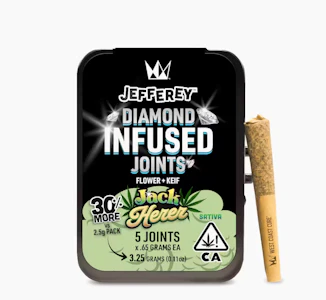 West Coast Cure - West Coast Cure - Jack Herer - 0.65g Jefferey Infused 5 pack - Final Sale