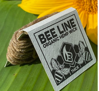 Raw - Bee Line - Thin Organic Hemp Wick - 9ft