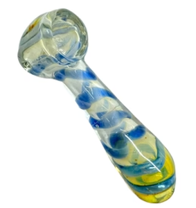 AGA - Mini Spiral Glass Hand Pipe 