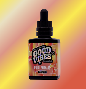 Good Vibes X - 1,000mg Pink Lemonade Syrup | TAX INCLD