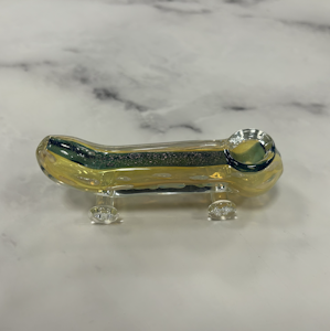 Khan's Glass - Skateboard Glass Pipe