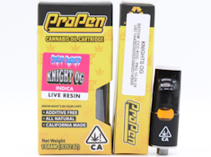 PROPEN - Cartridge - Knight OG - Live Resin - Cold Cured - 1G