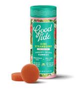 Good Tide - 100mg 1:1:1 THC:CBD:CBG Gummies - Kiwi Strawberry