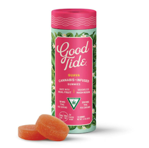 GOOD TIDE - Good Tide - 100mg Hash Gummies - Guava