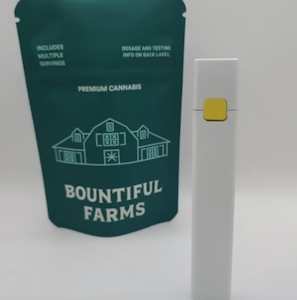 Bountiful Farms - Orange Soda - 0.5g Live Rosin Disposable - Bountiful Farms
