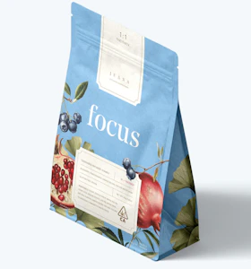 JUANA - Juana - Blueberry, Pomegranate, Ginkgo Biloba Gummies - Focus - 100mg