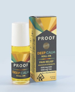 Proof | Deep Calm Pain Relief 1:1 | CBD:THC Roll-On Topical | 1oz