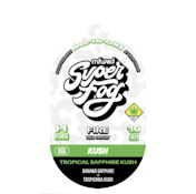 TROPICAL SAPPHIRE KUSH SUPER FOG VAPE PEN 1G- MFUSED
