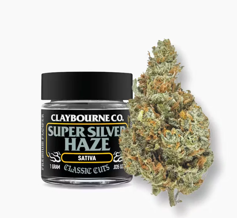 Claybourne Co. - CLAYBOURNE - Flower - Super Silver Haze - Classic Cuts - 1G Main Image