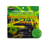 Everyday Cannabis Co. - Sour Green Apple - Live Resin Hitter Gummy - 100mg