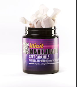 ILLICIT - illicit | Vanilla Espresso Caramels | 10pk/100mg