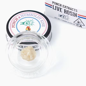 Punch - Black Maple - Tier 1 - Live Rosin Cold Cure Badder - 1g