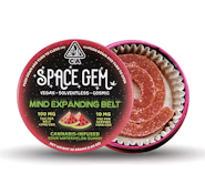 Space Gem | Sour Watermelon Mind Expanding Belts | 100mg THC