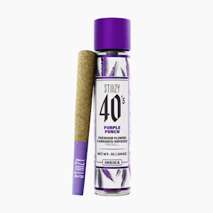STIIIZY - STIIIZY - 40's - Purple Punch - Infused Pre-Roll - 1G