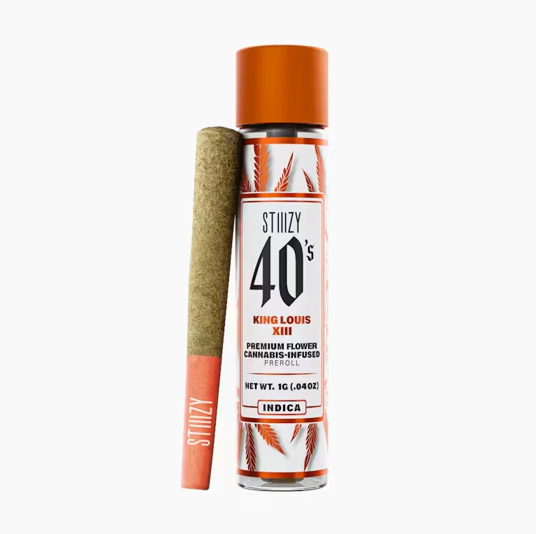 STIIIZY - STIIIZY -  40's -  King Louis XIII - Infused Preroll - 1g Main Image