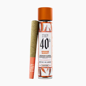 STIIIZY - STIIIZY - 40's - Orange Sunset - Infused Preroll - 1g