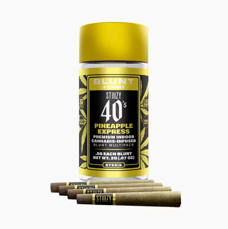 STIIIZY - STIIIZY - 40s Blunts - Pineapple Express - Infused Blunt Pack - 5pk - 2.5g Main Image