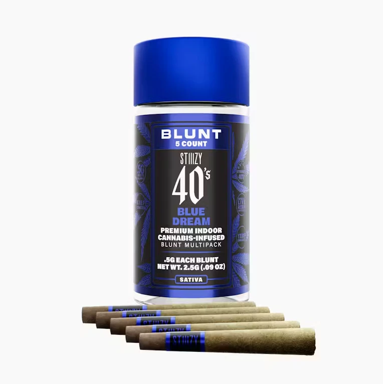 STIIIZY - STIIIZY - 40s Blunts - Blue Dream - Infused Blunt Pack - 5pk - 2.5g Main Image