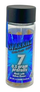 SPARKIEZ - Sparkiez Mini - Preroll - Hindu Kush - 7 Pack
