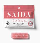 Saida | Sweet Strawberry | Gummy Bar 100mg