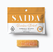 Saida | Rainbow Sherbet | Gummy Bar 100mg