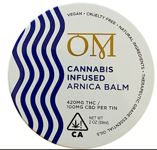 OM LIVING - [OM Body] Cannabis Infused Arnica Balm 2oz - 4:1 THC:CBD