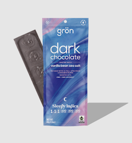 Gron | Edibles | Dark Chocolate - Sleep | 100mg, 10