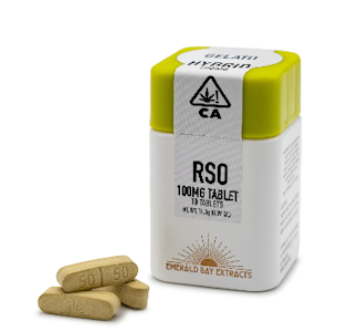 EMERALD BAY EXTRACTS - Emerald Bay Extracts - Gelato - RSO Tablets - 10ct - 1000mg