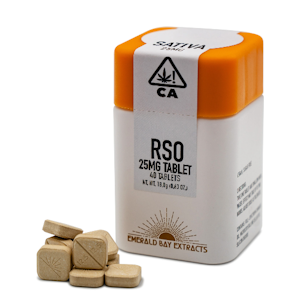 EMERALD BAY EXTRACTS - Emerald Bay Extracts - Blue Dream - RSO Tablets - 40ct - 1000mg