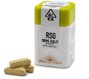 EMERALD BAY EXTRACTS - Emerald Bay Extracts - Lemon Cherry Gelato - RSO Tablets - 40ct - 1000mg