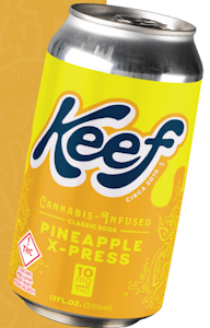 KEEF - [Keef] THC Soda - 10mg - Pineapple X-Press (H)