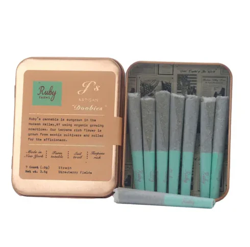 Ruby Farms - STRAWBERRY FIELDS 7PK PREROLLS - RUBY FARMS - 3.5g Main Image
