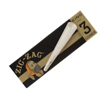Zig Zag Pre-Rolled Cones King Size 3PK Tower