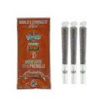 Presidential - 3pk Moonrock Prerolls - Orange Push Pop