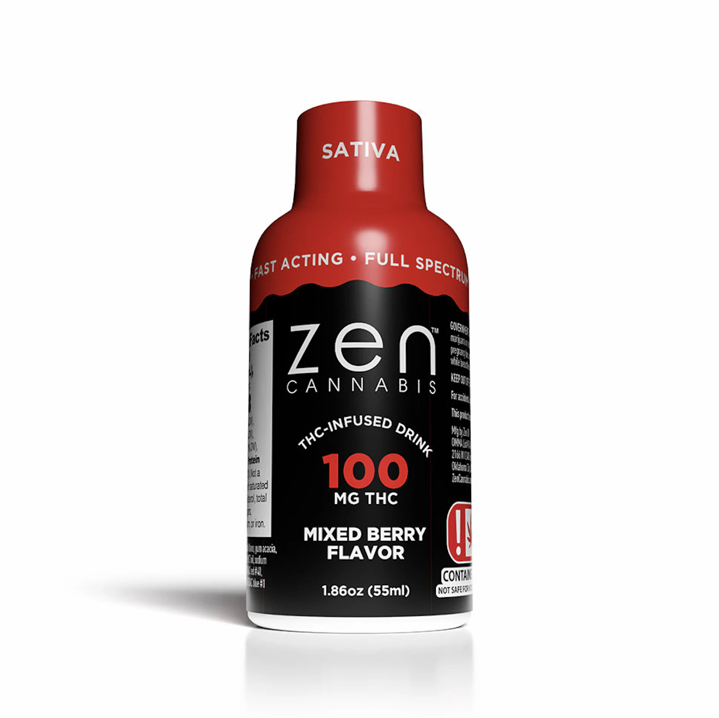 Zen Cannabis - ZEN | Drink | Sativa | Berry 100mg Main Image