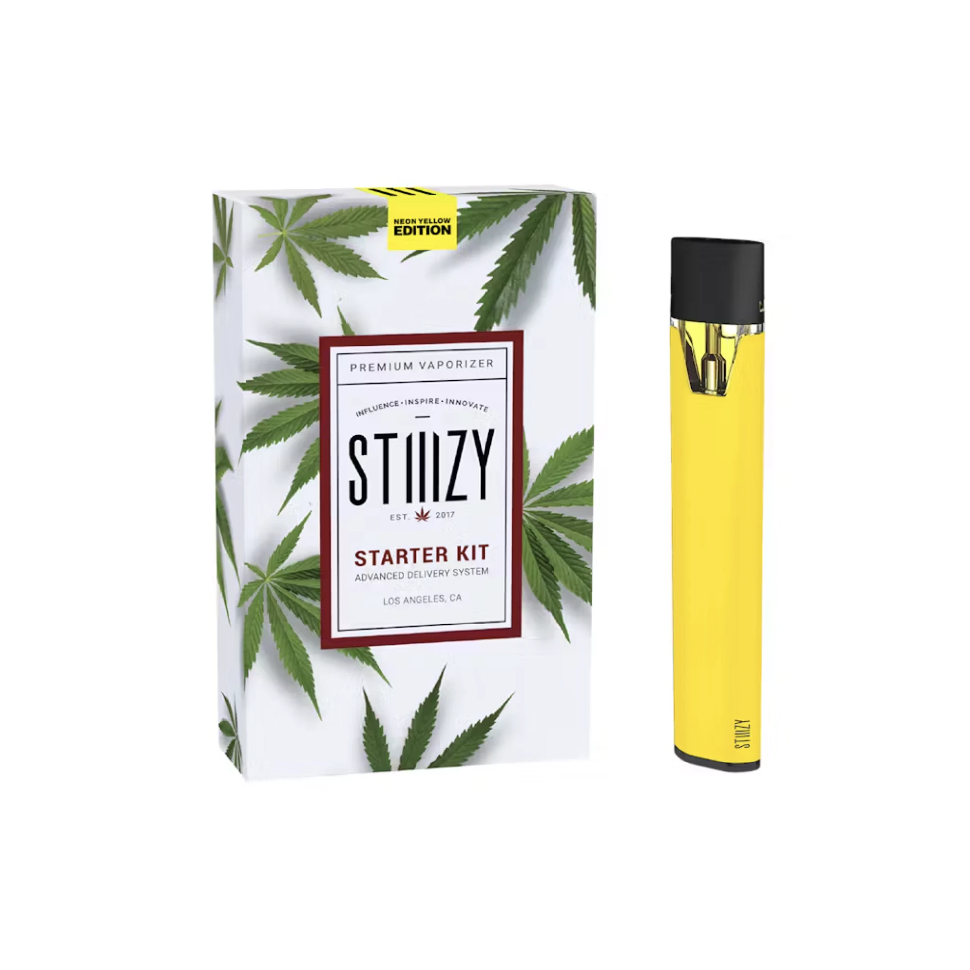 STIIIZY - Stiiizy Starter Kit Battery Neon Yellow Main Image